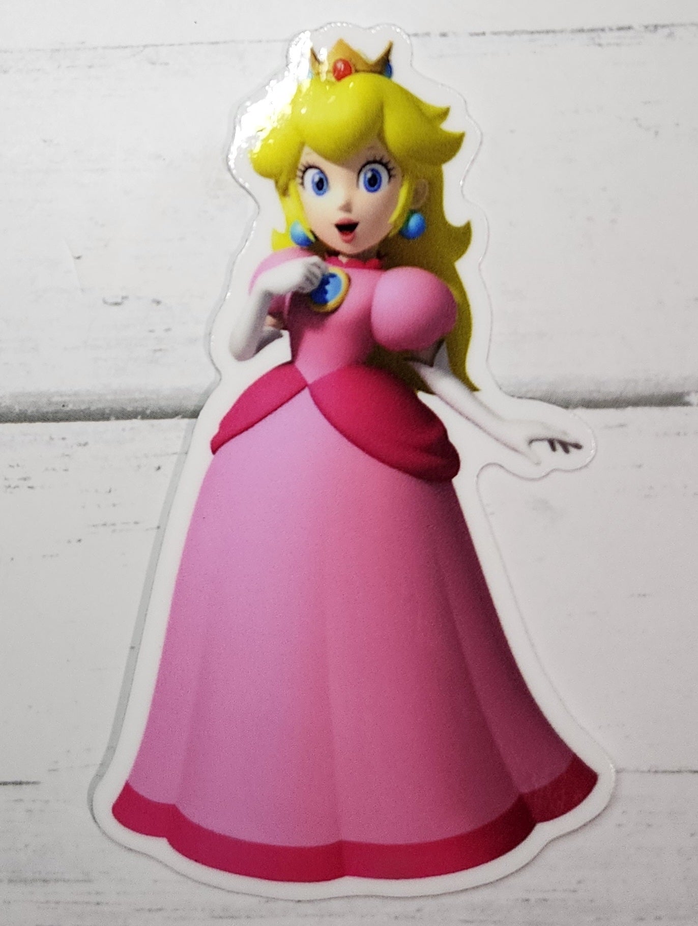 Princess Peach inspired sticker