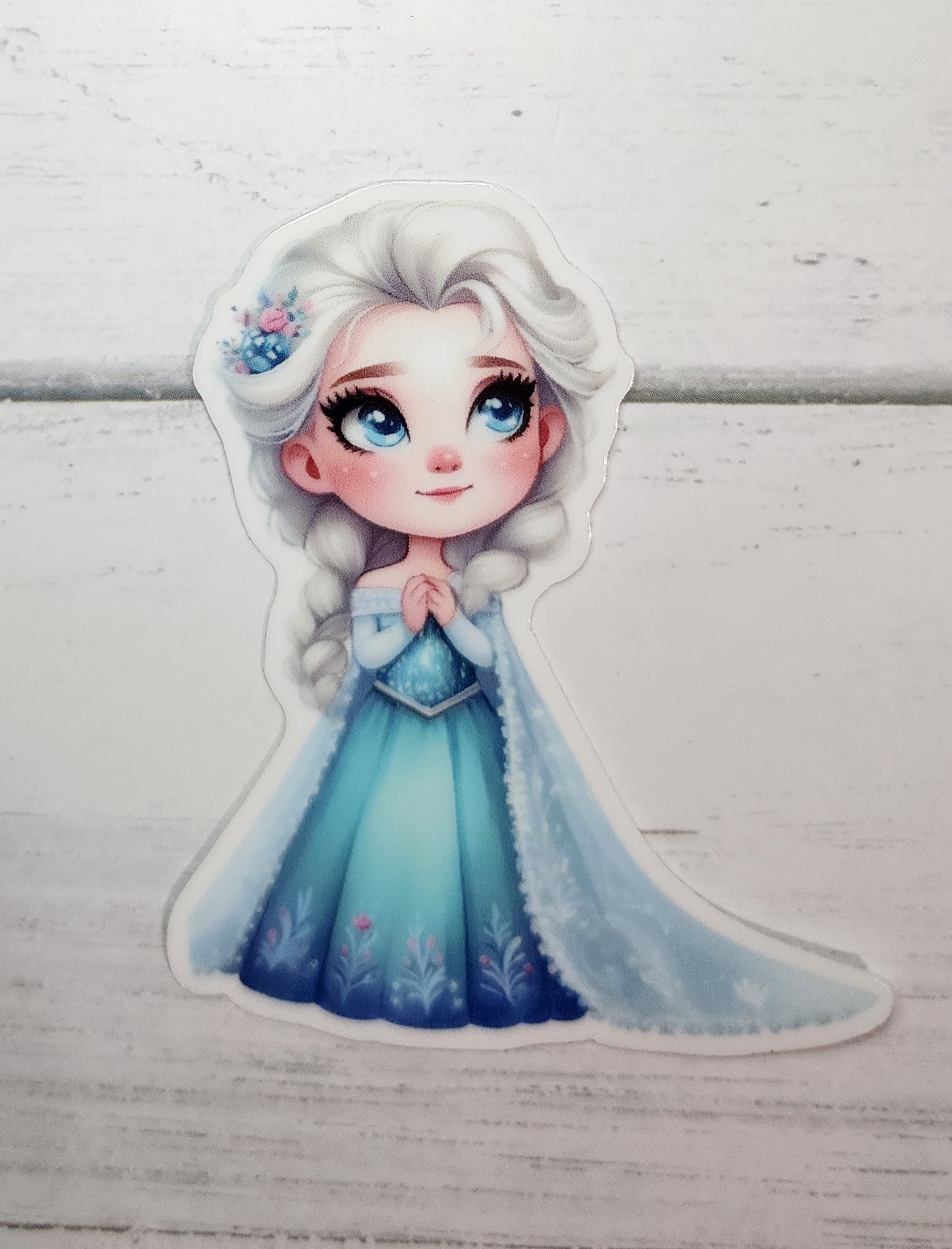 Princess Elsa inspired sticker