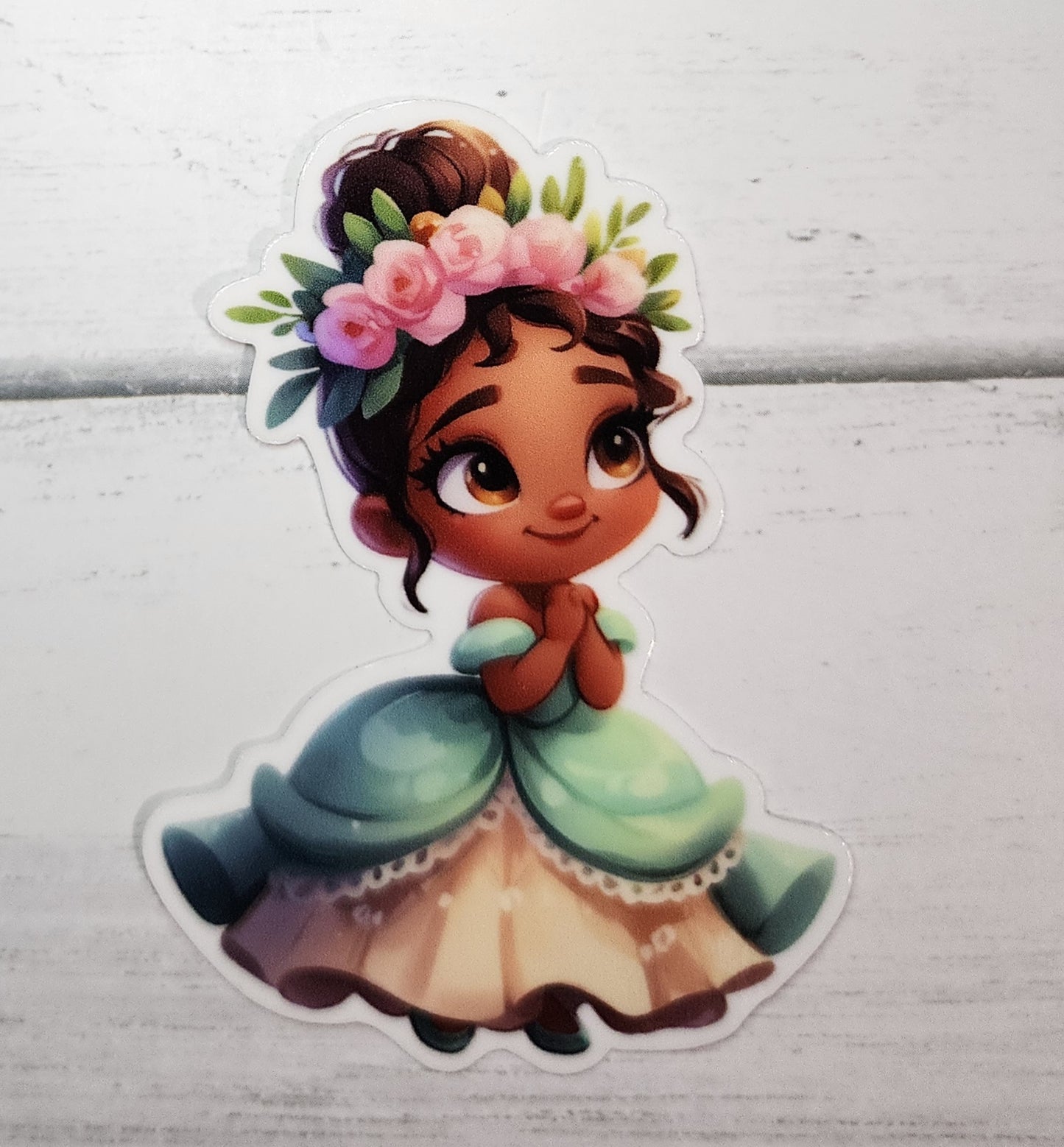 Princess Tiana inspired sticker