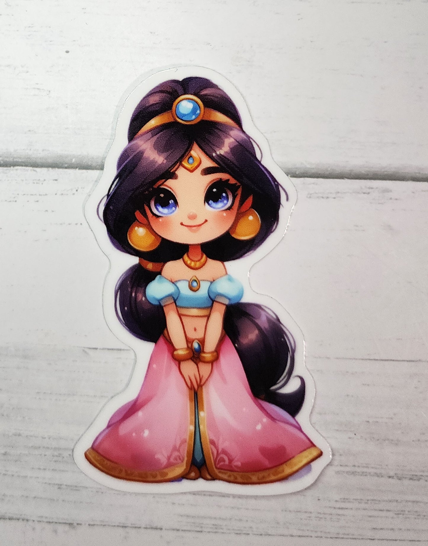 Princess Jasmine inspired sticker