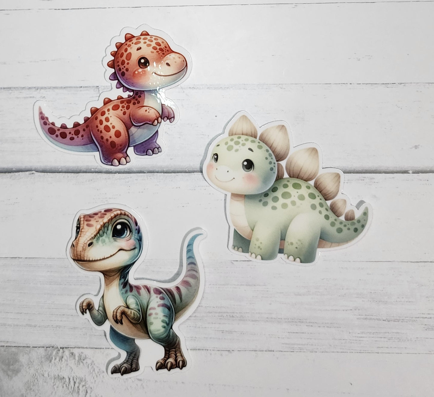 Dinosaur sticker collection