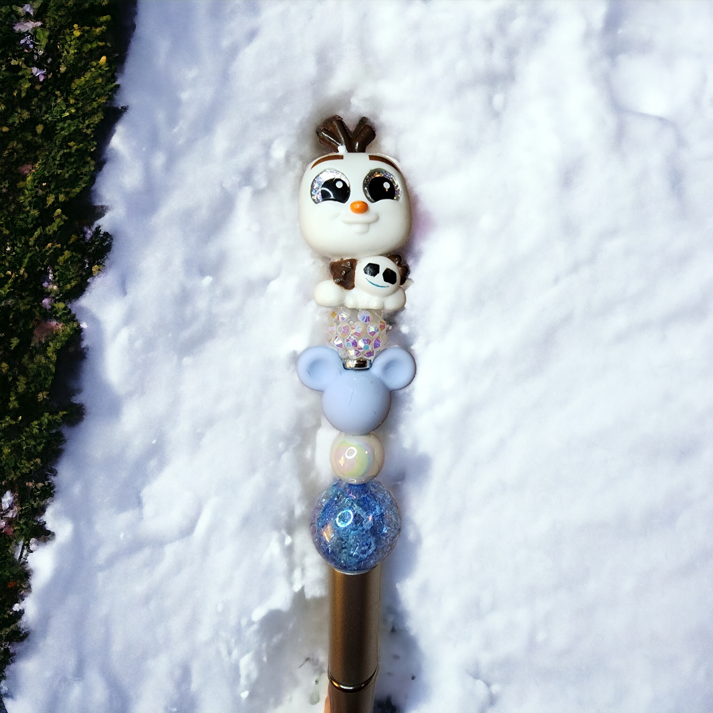 Frozen inspired Pen (Olaf added)