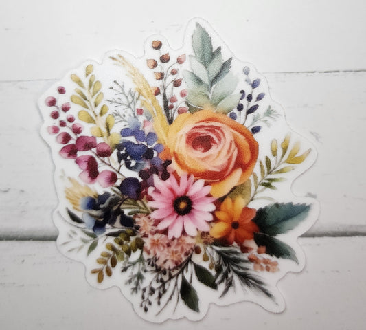 Floral sticker #3