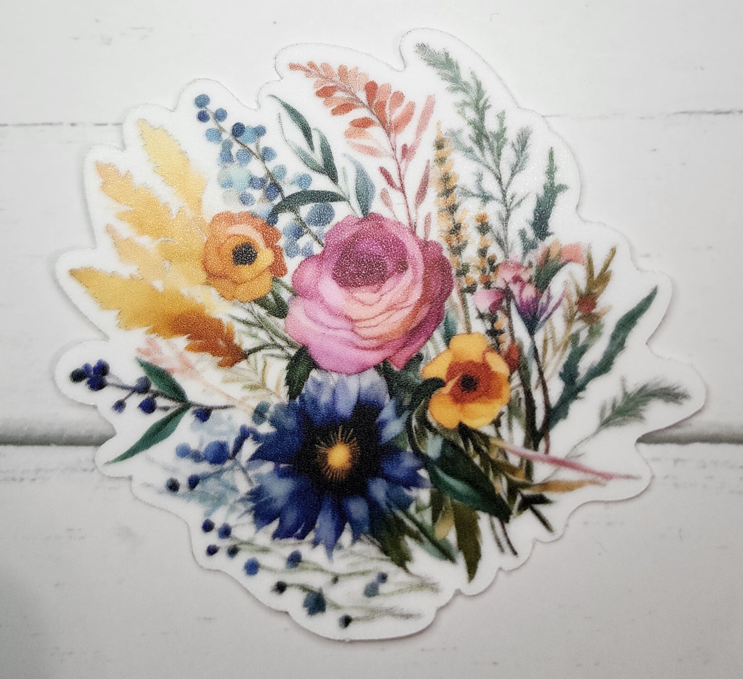 Floral sticker #2