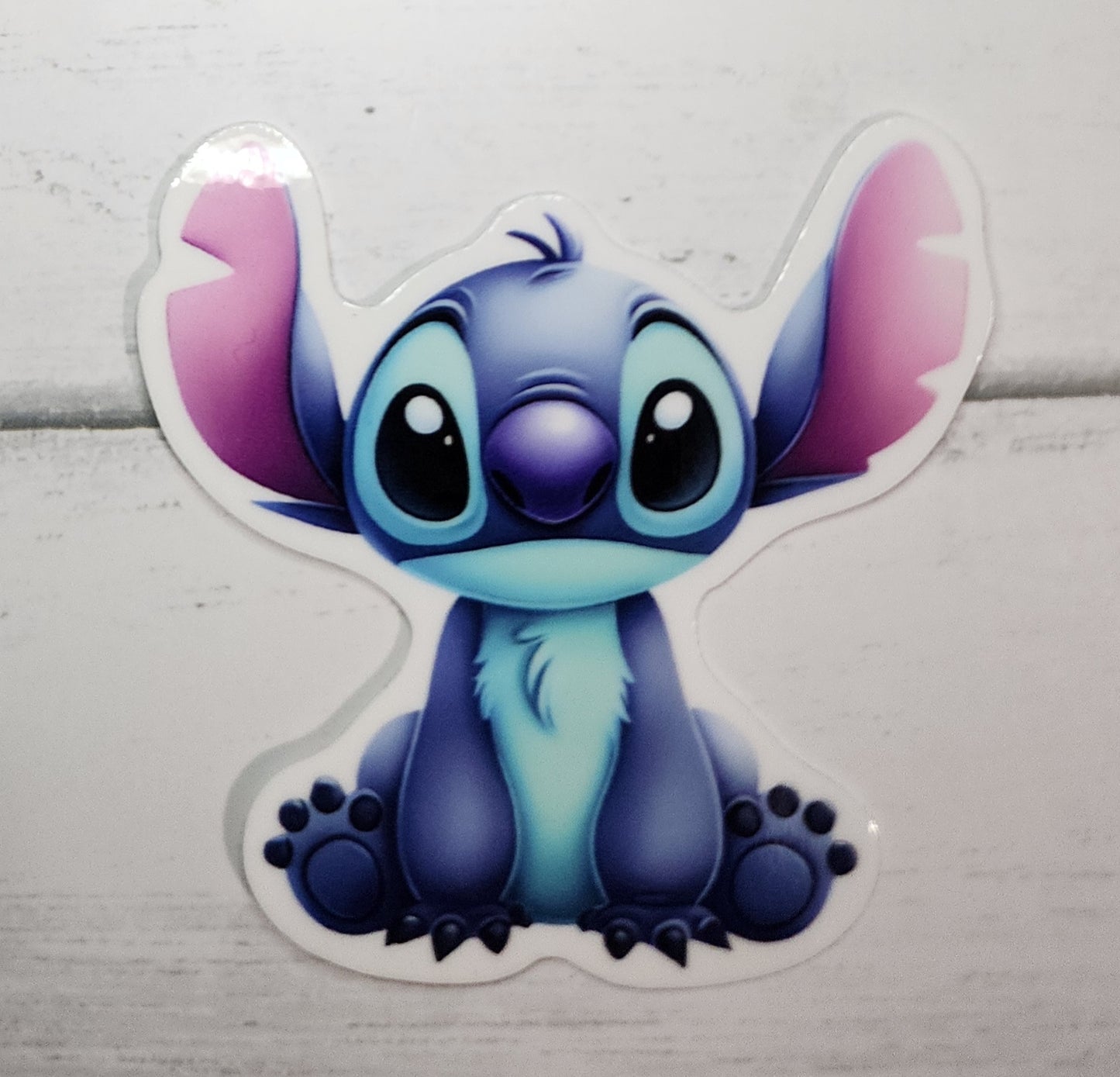 Stitch inspired sticker