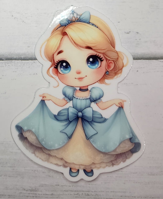 Princess Cinderella inspired sticker