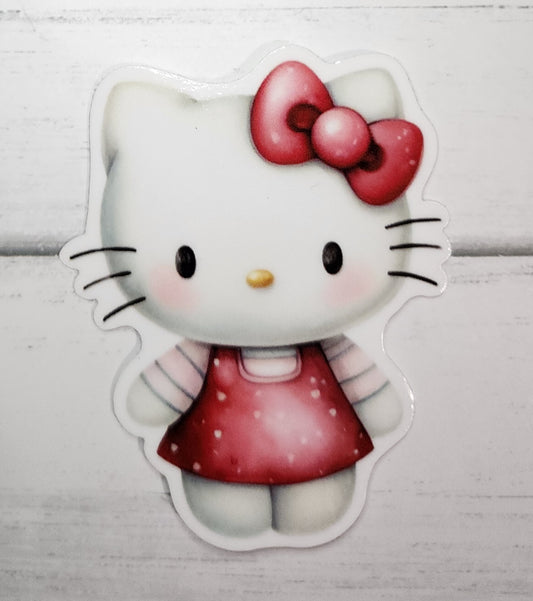 Hello Kitty inspired sticker #2