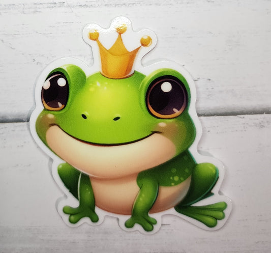 Prince frog sticker