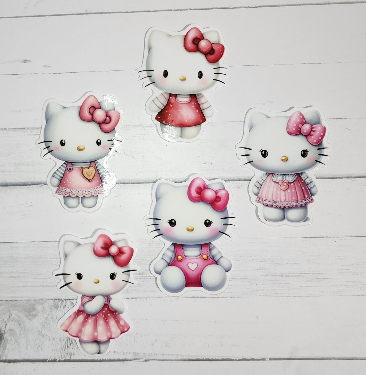 Hello kitty inspired sticker collection