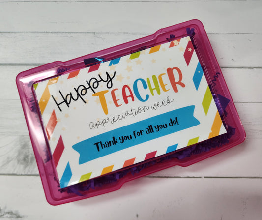 Teacher Appreciation gift box