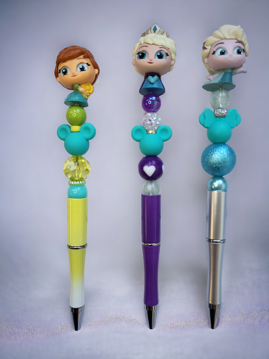 Frozen inspired Pen (Olaf added)