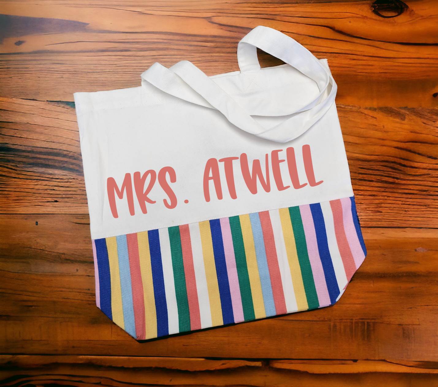 Teacher Appreciation personalized bag