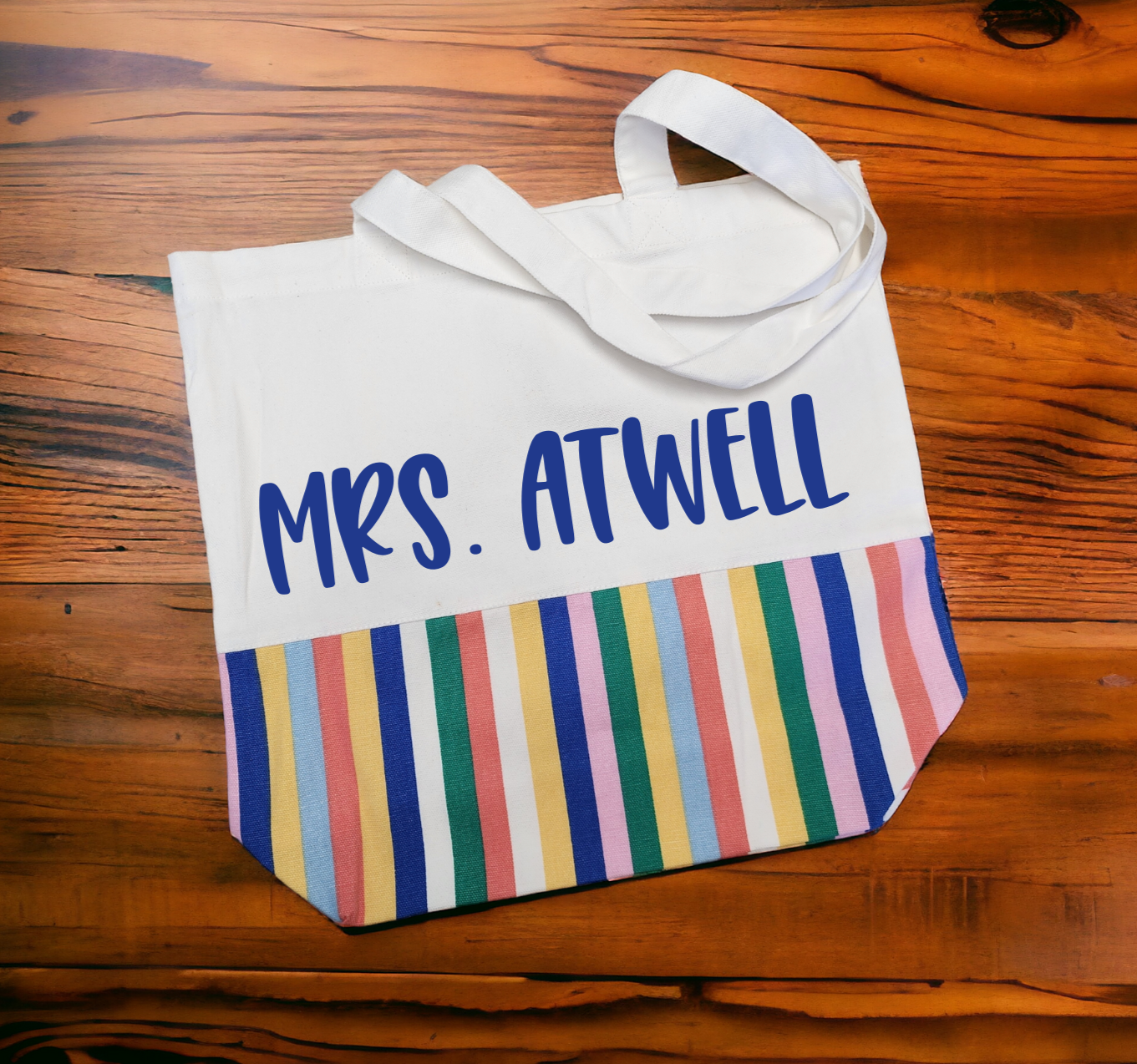 Teacher Appreciation personalized bag