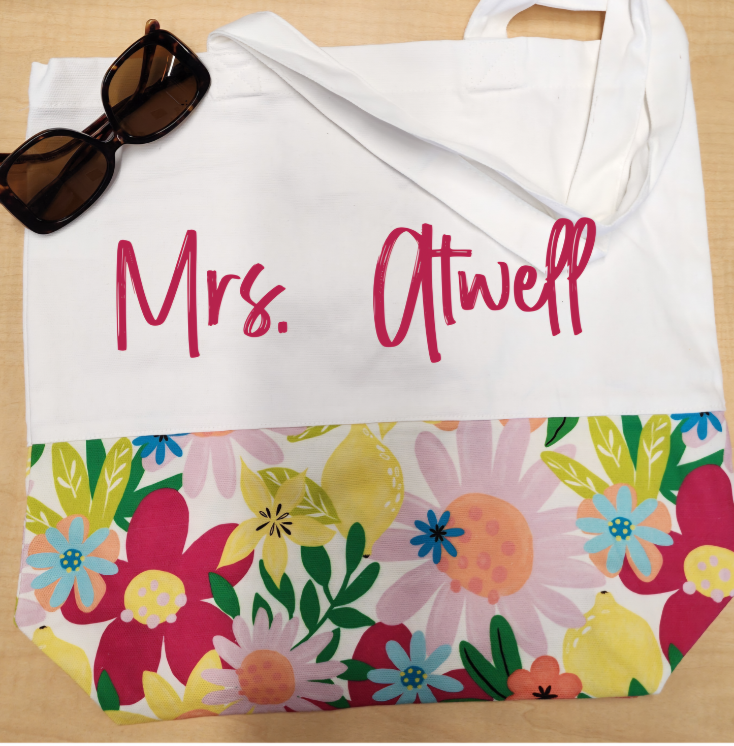 Teacher Appreciation personalized bag