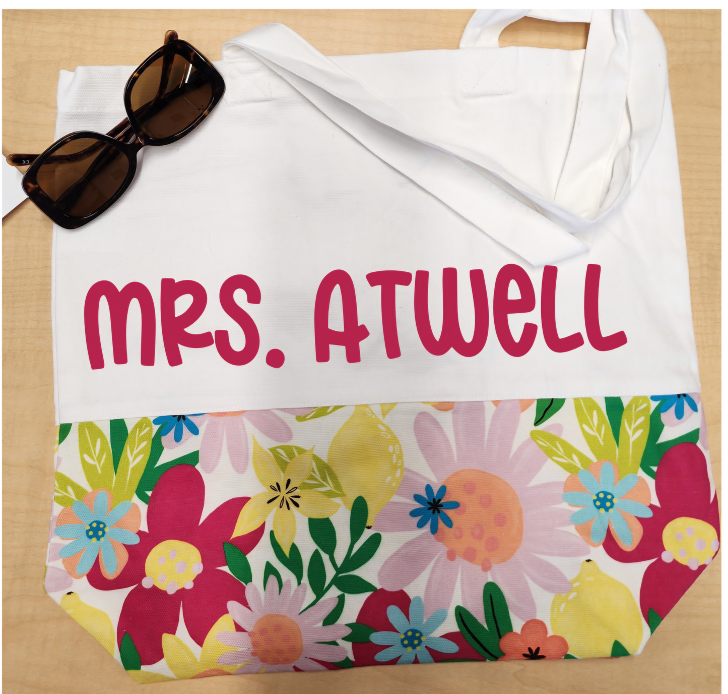 Teacher Appreciation personalized bag