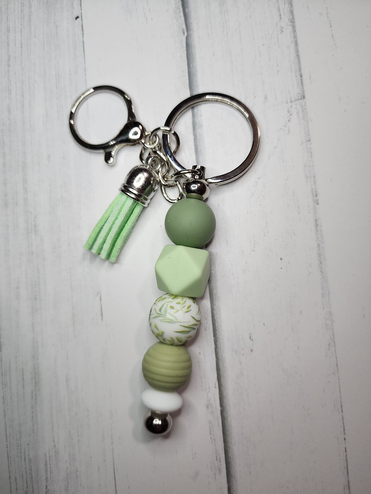 Green scheme keychain