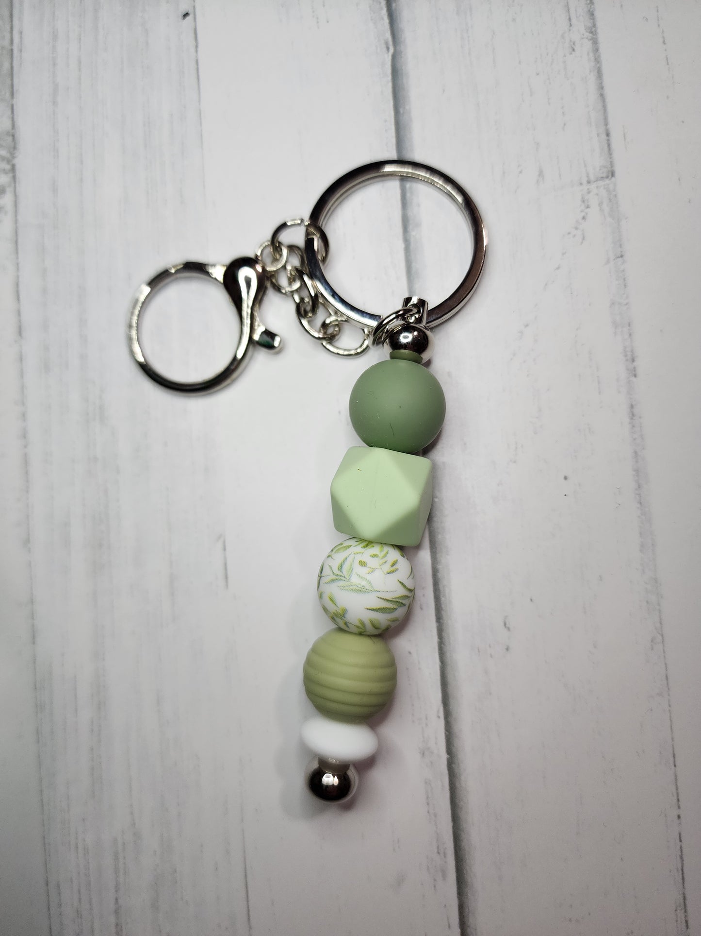 Green scheme keychain