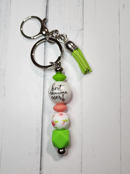 Best grandma ever keychain